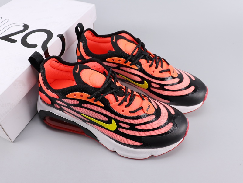 Women Nike Air Max 200 Orange Black Yellow Shoes - Click Image to Close